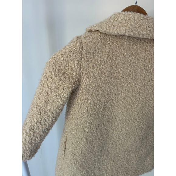 Janie & Jack Sherpa Beige Jacket Size 3-4 - Picture 6 of 8